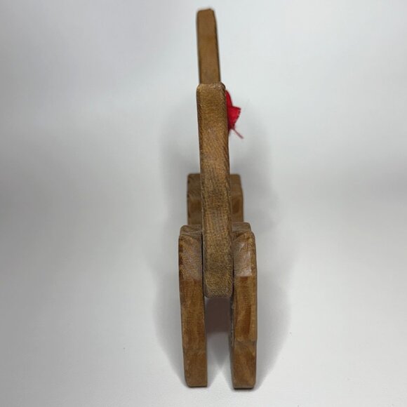 Wooden Dog Scottish Terrier Vintage Decor Shelf Sitter - Picture 5 of 7